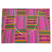 African Pattern Large Gift Bag Groot Cadeauzakje (Voorkant)