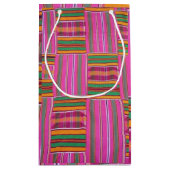 African Pattern Small Gift Bag Klein Cadeauzakje (Achterkant)