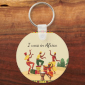 African Pattern Tote Bag | Ankara Print | Cultural Sleutelhanger (Voorkant)