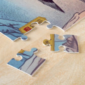 African Penguins, Cape Wind - Japanese Art Legpuzzel (Zijkant)