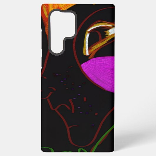 African Phoenix Rising IPhone Case Samsung Galaxy Hoesje (Achterkant)