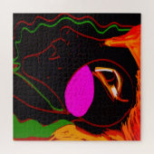 African Phoenix Rising Jigsaw Puzzle Legpuzzel (Horizontaal)