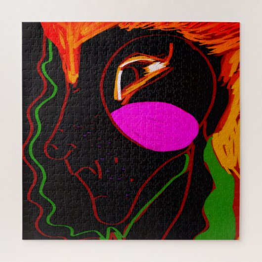 African Phoenix Rising Jigsaw Puzzle Legpuzzel (Verticaal)