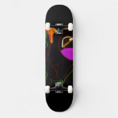 African Phoenix Rising Skateboard (Voorkant)