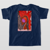 African Phoenix Rising  T-shirt (Laag Achter)