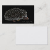AFRICAN PIGMY HEDGEHOG VISITEKAARTJE (Voorkant / Achterkant)