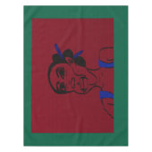 African Portrait Tafelkleed (Voorkant)