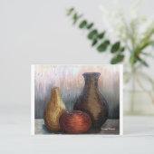 African Pottery door Georgie Hanson Briefkaart (Staand voorkant)