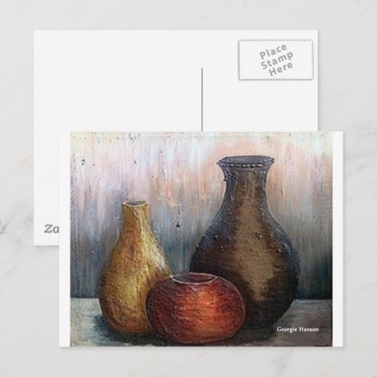 African Pottery door Georgie Hanson Briefkaart (Voorkant / Achterkant)