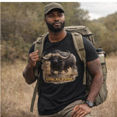 African Pride Buffalo | Cape Buffalo Strength  Tri-Blend Shirt