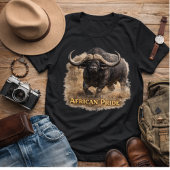 African Pride Buffalo | Cape Buffalo Strength  Tri-Blend Shirt