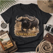African Pride Buffalo | Cape Buffalo Strength  Tri-Blend Shirt