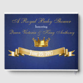 African Prince Royal Baby shower Gastenboek (Achterkant)