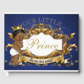 African Prince Royal Baby shower Gastenboek (Voorkant)