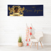 African Prince Royal Blue|Gold Elegant Spandoek (Insitu)