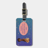 African princess luggage tag bagagelabel (Voorkant verticaal)