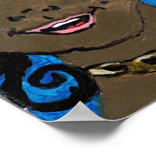 African Princess Print, Value Poster (Semi-Gloss) (Hoek)