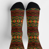  African Print Africa Rasta Roots Afri Socks Sokken (Top)