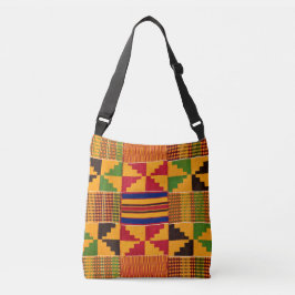 African Print Crossbody Bag Crossbody Tas