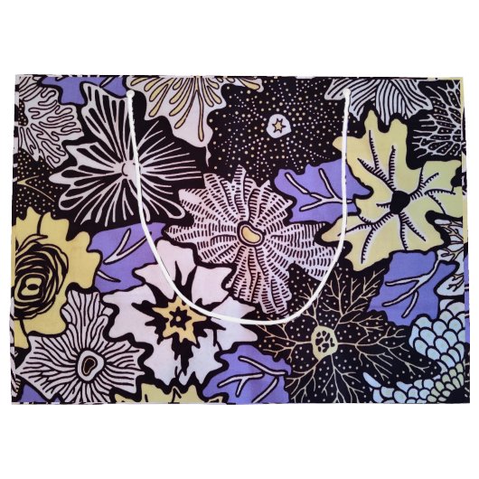 African Print Groot Cadeauzakje (Achterkant)