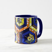African Print Mug Mok (Voorkant rechts)