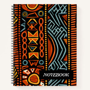 African Print Spiral Notitieboek