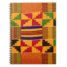 African Print Spiral Notitieboek