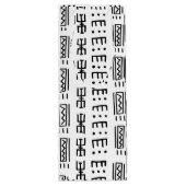 African Print Wine Gift Bag Wijn Cadeautas (Achterkant)