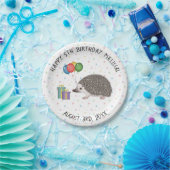 African Pygmy Hedégel Animal - Happy Birthday Papieren Bordje (Feest)