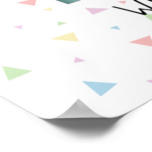 African Pygmy Hedgel - Birthday Party Welcome Poster (Hoek)