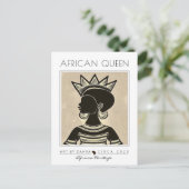 AFRICAN QUEEN BRIEFKAART (Staand voorkant)