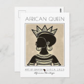AFRICAN QUEEN BRIEFKAART (Voorkant / Achterkant)