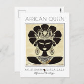 AFRICAN QUEEN BRIEFKAART (Voorkant / Achterkant)