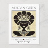 AFRICAN QUEEN BRIEFKAART (Voorkant)