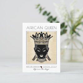 AFRICAN QUEEN BRIEFKAART
