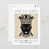 AFRICAN QUEEN BRIEFKAART (Voorkant / Achterkant)