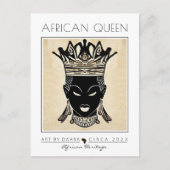 AFRICAN QUEEN BRIEFKAART (Voorkant)