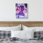 AFRICAN QUEEN canvas Afdruk (Insitu (Slaapkamer))