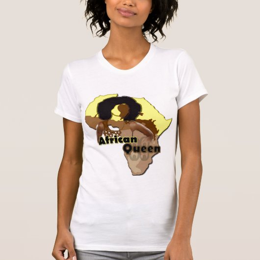 AFRICAN QUEEN T-SHIRT (Voorkant)