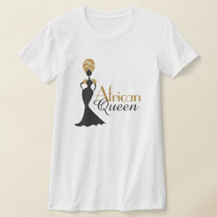 African Queen T-Shirt voor Dames