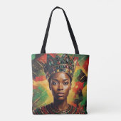 African Queen Tote Bag (Achterkant)