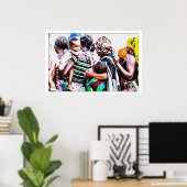 African Refugees Poster (Thuiskantoor)