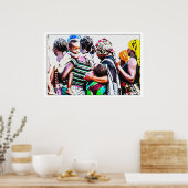 African Refugees Poster (Keuken)