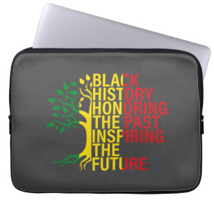 African Roots Black History Maand verleden en toek Laptop Sleeve