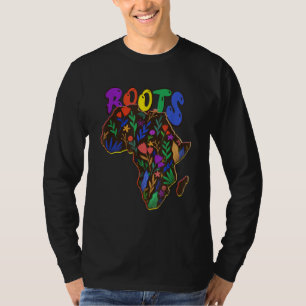 African Roots - Ik ben Zwarte Geschiedenis - Melan T-shirt
