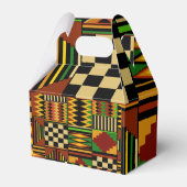African Royal Kente Cloth Bedankdoosjes (Achterkant)