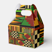African Royal Kente Cloth Bedankdoosjes (Voorkant Zijde)