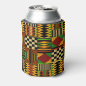 African Royal Kente Cloth Design Blikjeskoeler (Blikje Achterkant)