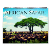 African Safari 2026 Groot Kalender (Hoes)