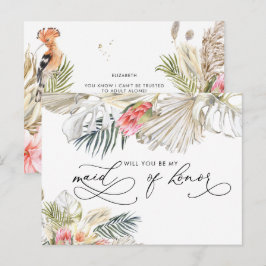 African Safari Bloemen | Wees Mijn Getuige Briefkaart